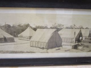 Yard Long Panoramic Photo LLanogrande Texas Army Military Camp WWI Field Bakery 5