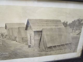 Yard Long Panoramic Photo LLanogrande Texas Army Military Camp WWI Field Bakery 8