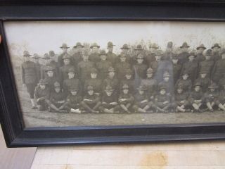 68th Balloon Co.  Yard Long Panoramic Photo Camp John Wise Texas Army Military WWI 4