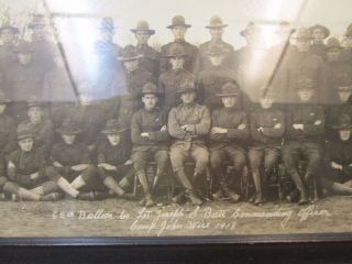 68th Balloon Co.  Yard Long Panoramic Photo Camp John Wise Texas Army Military WWI 8