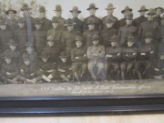 68th Balloon Co.  Yard Long Panoramic Photo Camp John Wise Texas Army Military WWI 9