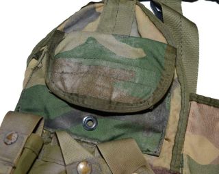 Vintage Custom Rigger Made Woodland SOF Assault Vest LBV - SEAL DEVGRU NSW 8