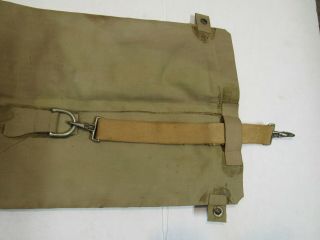 US WW2 USMC Navy Life Preserver Belt Inflatable Dated 1942 Marked 4th DIV 7