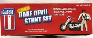 Evel Knievel - Deluxe Dare Devil Stunt Set - Factory with - 2006 5