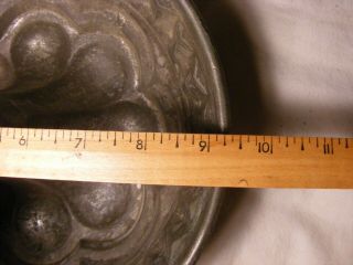 unusual Shape Vintage Wagner Tin Lined Copper Cake Pan Mold or Bundt Pan 9