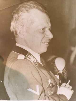 Ww2 1940 Photo Of A German General At A Black Tie Affair (1013)