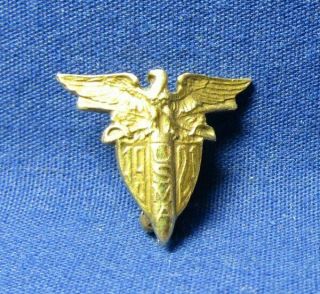 Wwi Era 1921 14k Gold Usma West Point Badge Pin