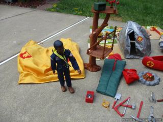 1974 Kenner General Mills Boy Scout Play set / Figures,  Jeep,  Weather Station 5
