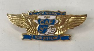 1983 Confederate Air Force Quad City Flight Pin