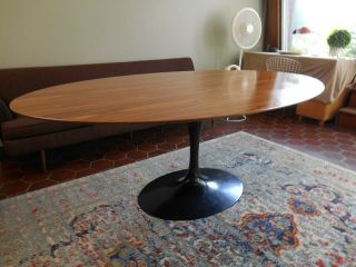Knoll Saarinen 78 " Dining Table Rosewood Top Mid Century Modern