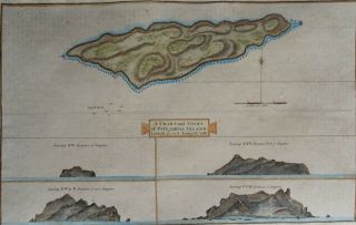 Pitcairn Island,  Anderson/hogg/carteret,  1784,  A Chart And Views Of Pitcairn´s.