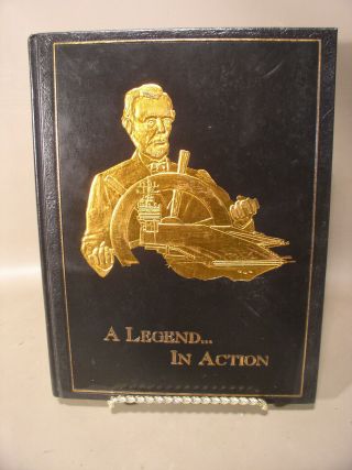 Uss Abraham Lincoln Cvn - 72 1998 Yearbook " A Legend In Action " Military Navy Bo