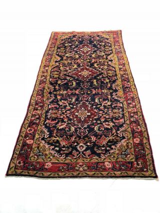 Antique Persian Runner Rug - 11 ' x 4 ' - Hand - knotted 2