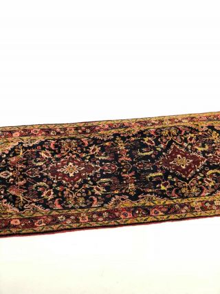 Antique Persian Runner Rug - 11 ' x 4 ' - Hand - knotted 5
