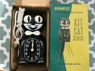 Vintage Kit Cat Klock / Mid - Late 1960 