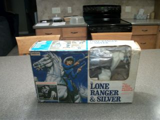 Vintage Gabriel The Lone Ranger And Silver W/box