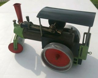 Antique Live Steam Tractor Toy UNKNOWN REPAINTED 5