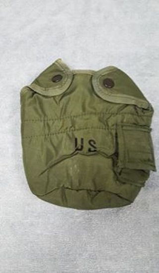 Army 1qt Canteen Cover Lc - 2 With Alice Clips With