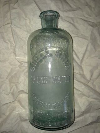 Shell Rock Spring Water Bottle,  5 Pints Volume