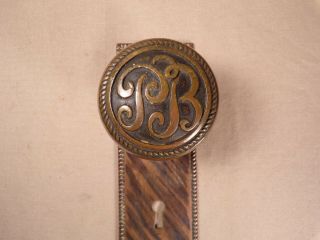 Antique Bronze Doorknob From The Pontiac Building Chicago Architectural Hardware