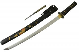 MINTY WWII Japanese Samurai Sword NIHONTO KOTO Wakizashi Shin Gunto WW2 BLADE 2