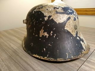 RARE Irish Vickers Helmet With Complete Liner Vicker Model 1927 1928 m27 m28 3