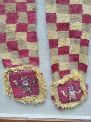Vintage Framed Tibetan Colorful Textile 5