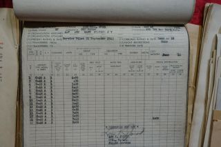 Air Transport Command Pilot Grouping Flight Logs papers documents Air Corp USAAF 5