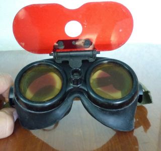Vintage US Military Goggle,  Variable - Density Stock 74 - G - 79 - 40 5
