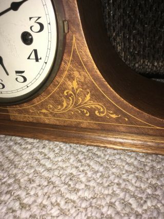 Vintage Seth Thomas Cranston Westminster Chime Mantle Clock 4