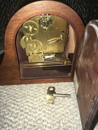 Vintage Seth Thomas Cranston Westminster Chime Mantle Clock 7