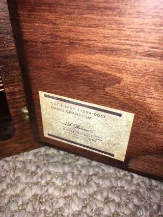 Vintage Seth Thomas Cranston Westminster Chime Mantle Clock 8