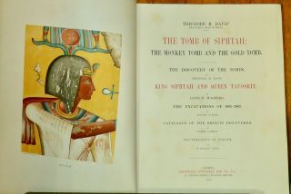 RARE THEODORE DAVIS EGYPTIAN ARCHAEOLOGICAL BOOKS 4