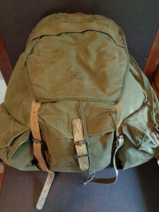 US Army Mountain Rucksack With Frame 3