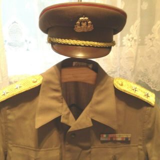 Hungary Leutnant General,  Uniform 1970 - 1990,  Cap,  2 Shirts,  EU shipm.  USD 30 2