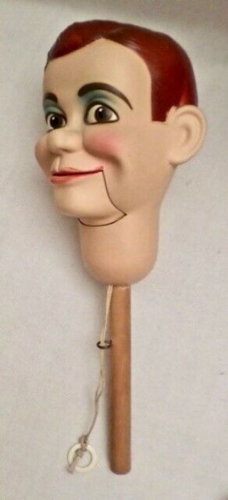 Antique Jerry Mahoney Ventriloquist Dummy by Paul Winchell in Orig.  Box plus Pap 8