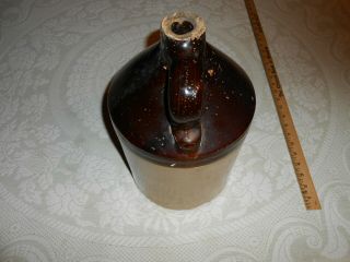 ANTIQUE BESSEMER ALABAMA POTTERY STONEWARE 2 GAL JUG RUSH DRUG CO. 5