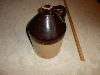 ANTIQUE BESSEMER ALABAMA POTTERY STONEWARE 2 GAL JUG RUSH DRUG CO. 6