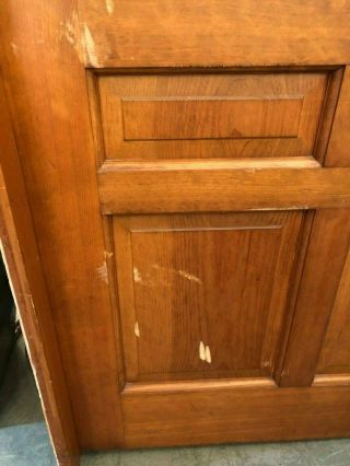 Vintage Architectural Salvaged Large Dutch Door with Windows and Hardware 10
