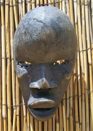 African Dan Deangle Mask From Liberia 9 " Tall