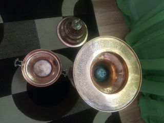 Antique Turkish/Aramaic Islamic Chinese Persian Incense Burner Brass/Copper 3