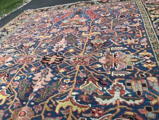 Antique Persian Heriz Rug 4