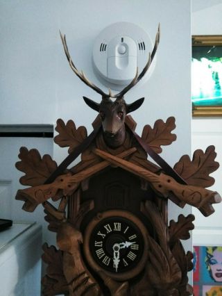 Vintage German Black Forest Cuckoo Clock 2