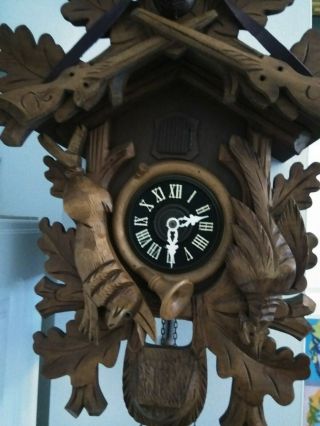 Vintage German Black Forest Cuckoo Clock 3