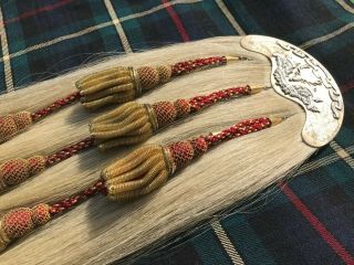 WW1 British / Canadian Scottish Seaforth Highlanders Officers Levee Hair Sporran 4