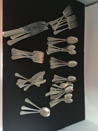Pile O’ STERLING SILVER FLATWARE SCRAP OR SALVAGE 1,  750 GRAMS,  4 B.  Knives 5