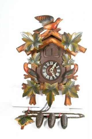 Cuckoo Clock Made In German Dual Sound Regula Movement