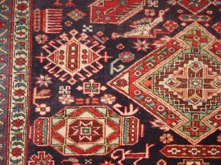 S.  ANTIQUE AZERBEIDJANI CAUCASIAN SHIRWAN RUG HG 8