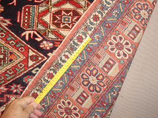 S.  ANTIQUE AZERBEIDJANI CAUCASIAN SHIRWAN RUG HG 9