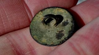 VERY RARE 79th ROYAL LIVERPOOL VOLUNTEERS BUTTON - 1778 - 1784 2